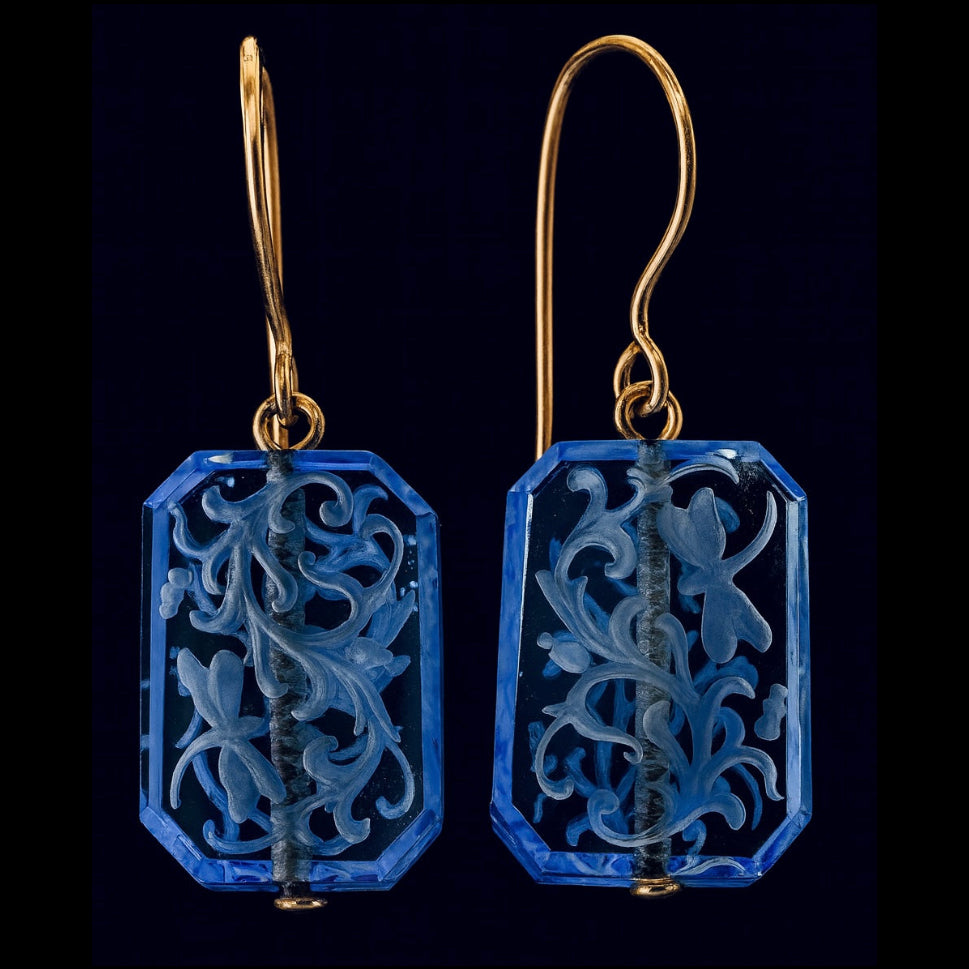 Vintage circa 1920s earrings