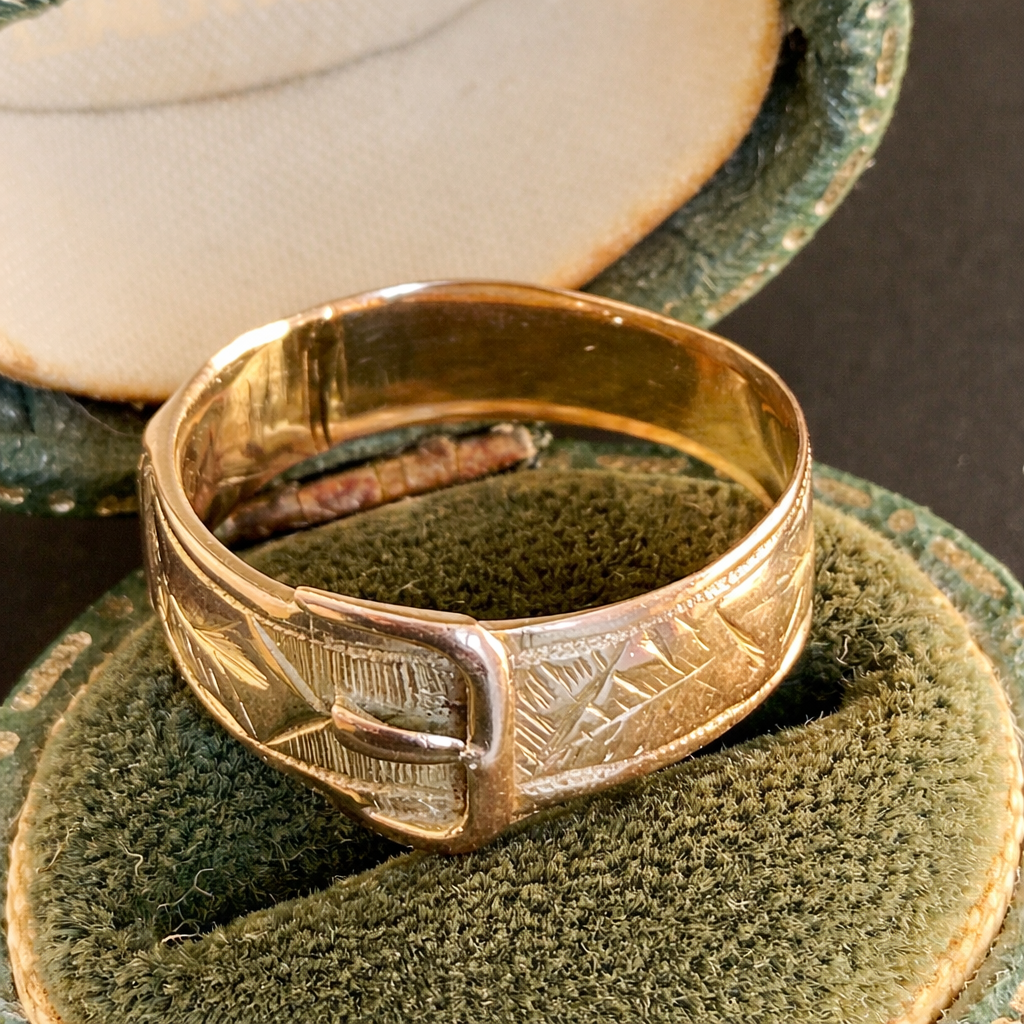 Victorian Buckle ring