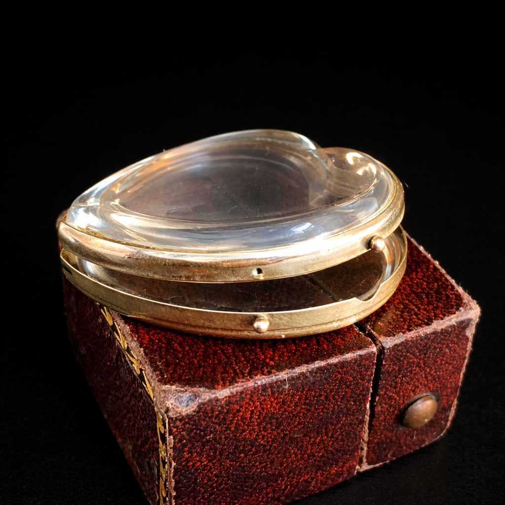 Vintage glass locket