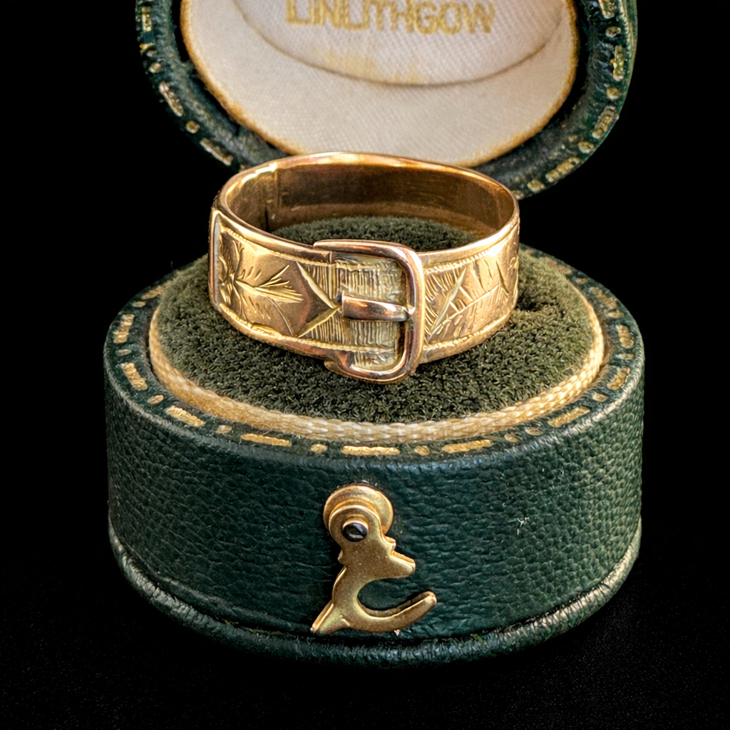 Victorian Buckle ring