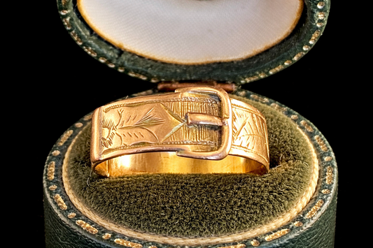 Victorian Buckle ring
