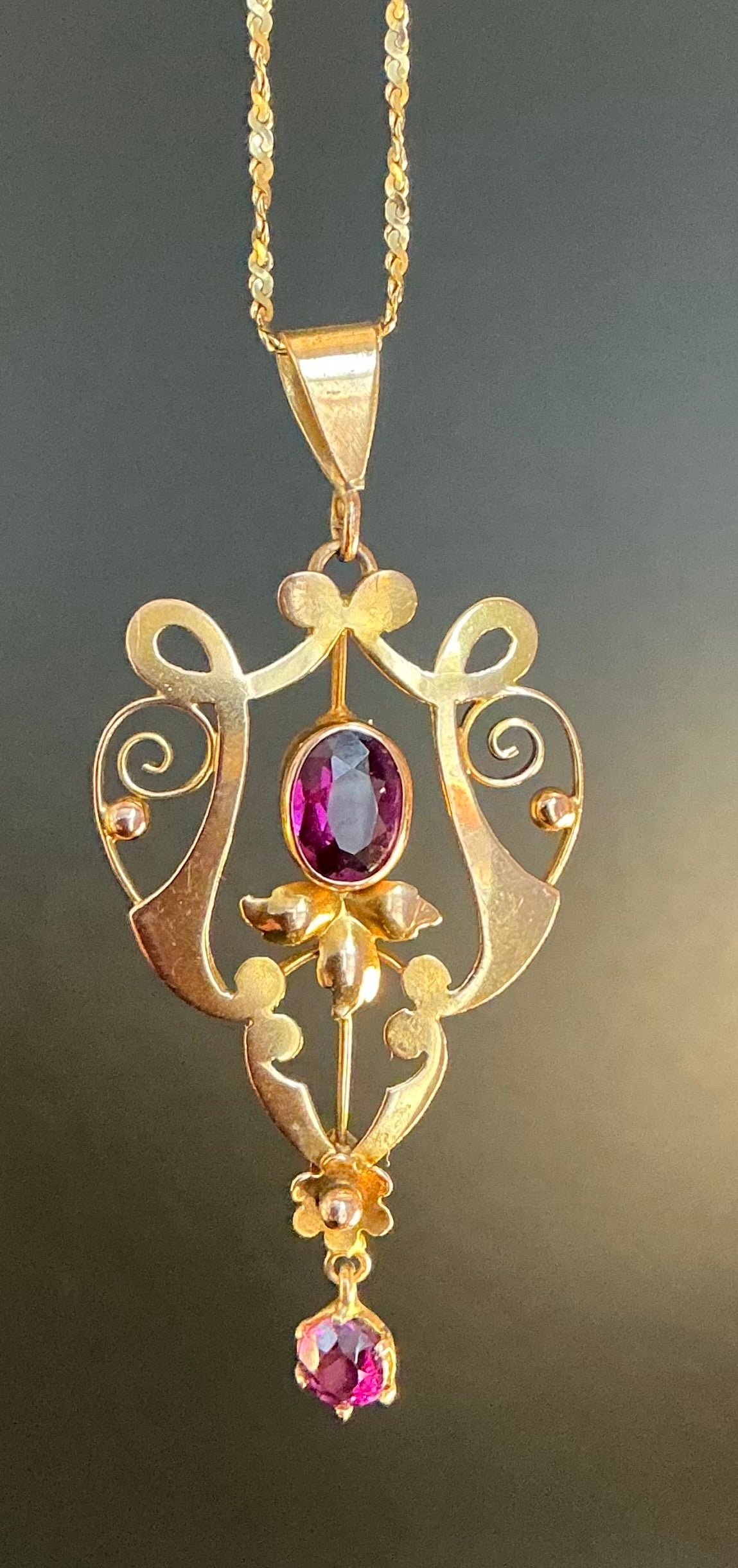 Art Nouveau revival pendant