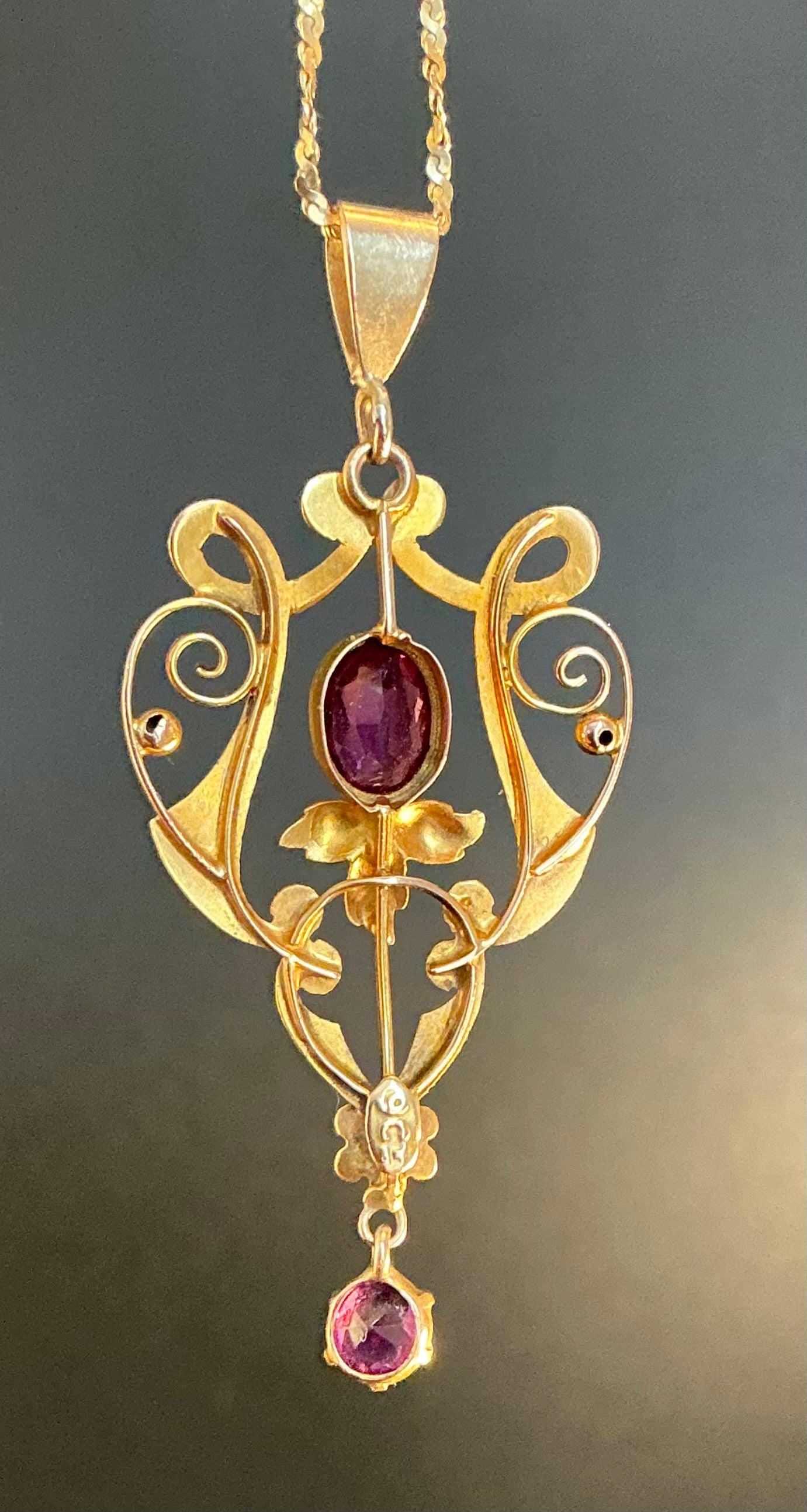 Art Nouveau revival pendant