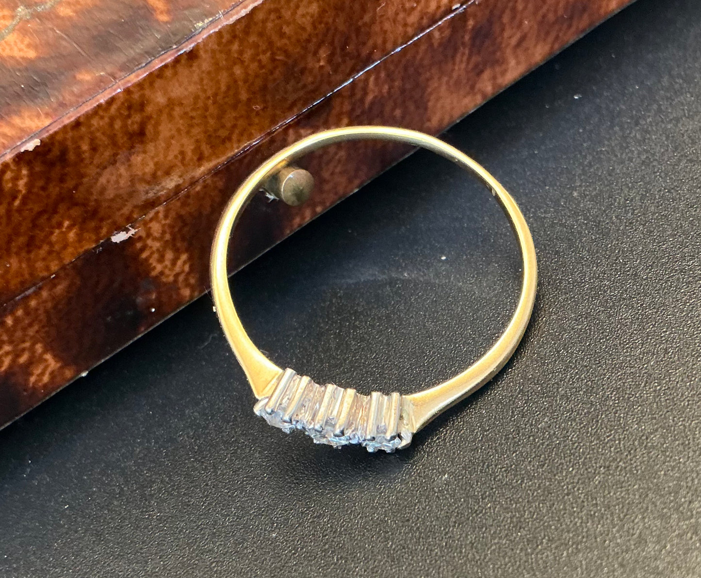 Diamond and Platinum Ring